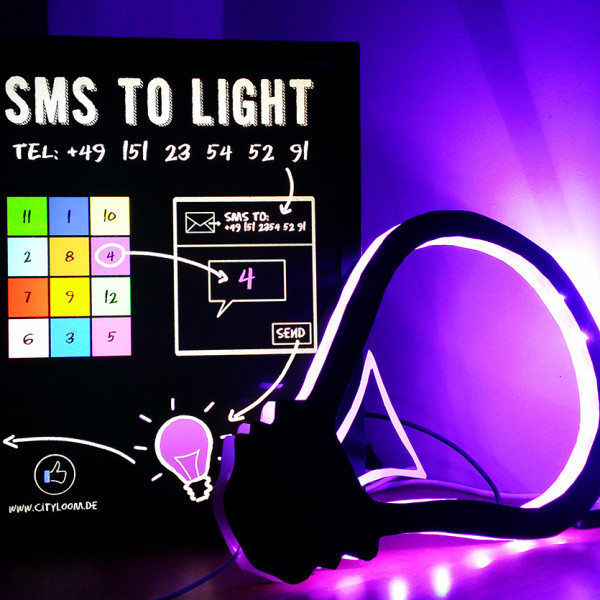 sms to light